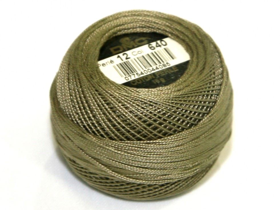 Dmc 640 Size 12 Cotton Perle Thread