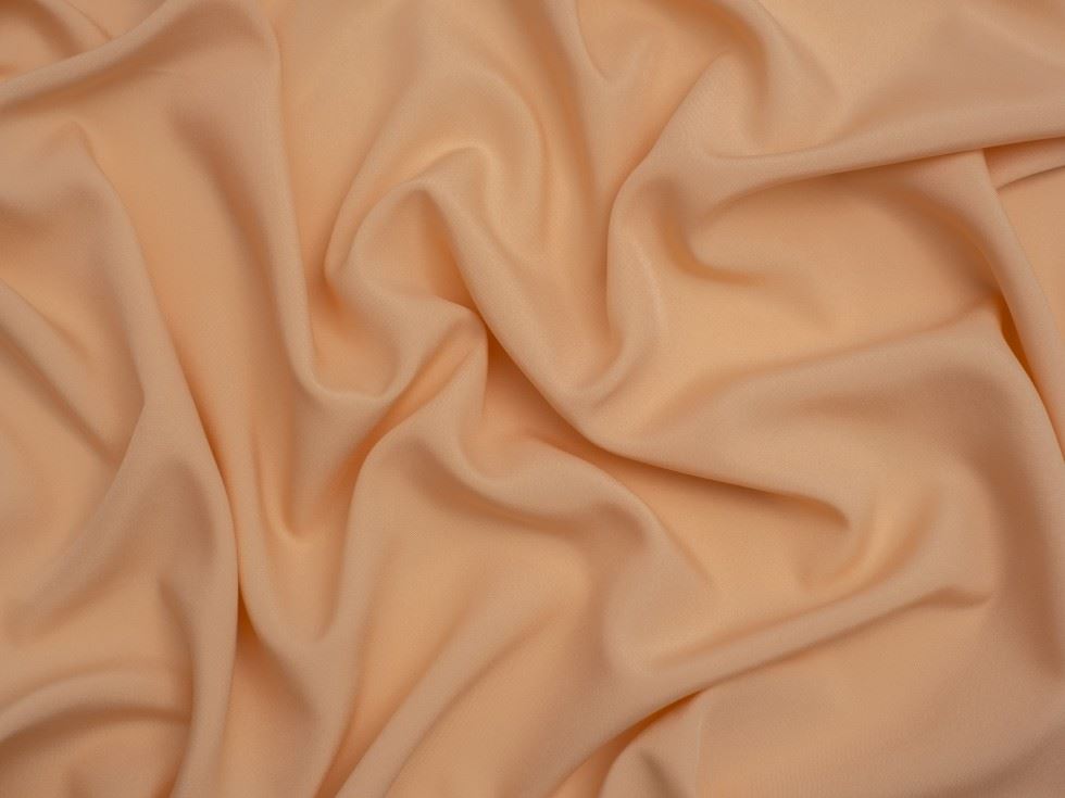 Minerva Core Range Soft Touch Crepe Fabric Almond
 