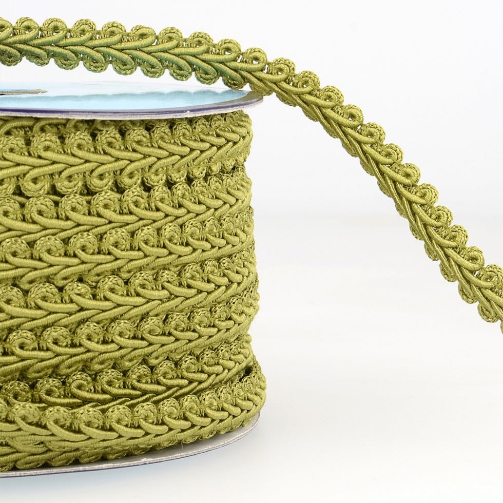 Stephanoise Gimp Braid Trim Khaki