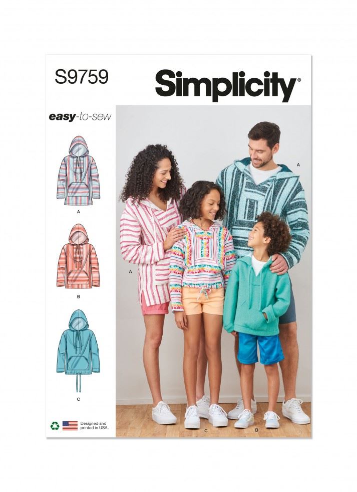 Simplicity Paper Sewing Pattern 9759
 