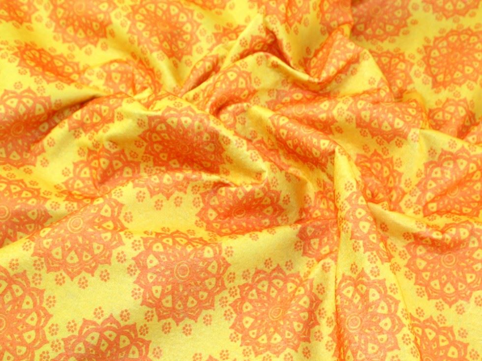 Camelot Fabrics Lemon Yellow Soft Felt Fabric