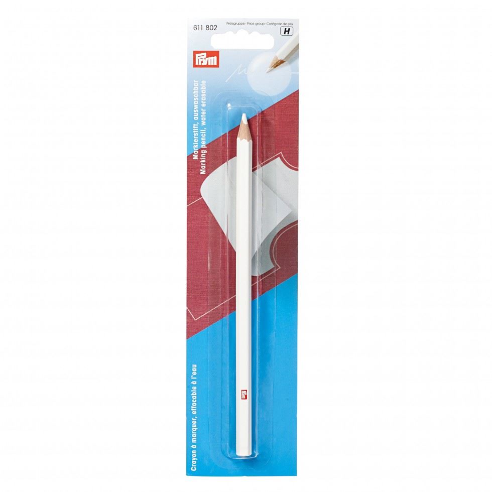 Prym White Marking Pencil Water Erasable