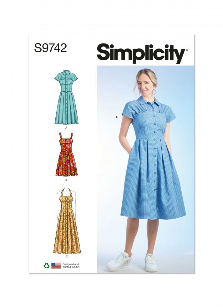 Simplicity Paper Sewing Pattern 9742
 