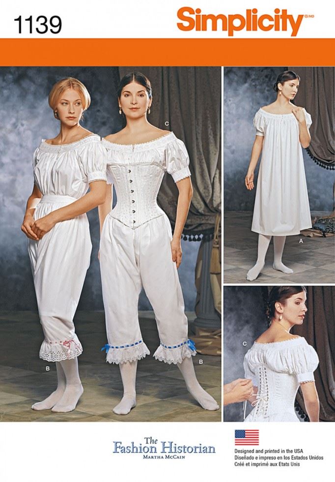 Minerva Sewing Pattern 1139 Simplicity Simplicity-1139-Hh