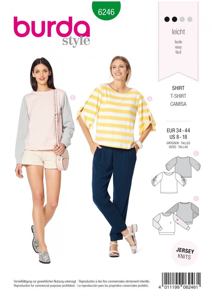 Burda Paper Sewing Pattern 6246
 