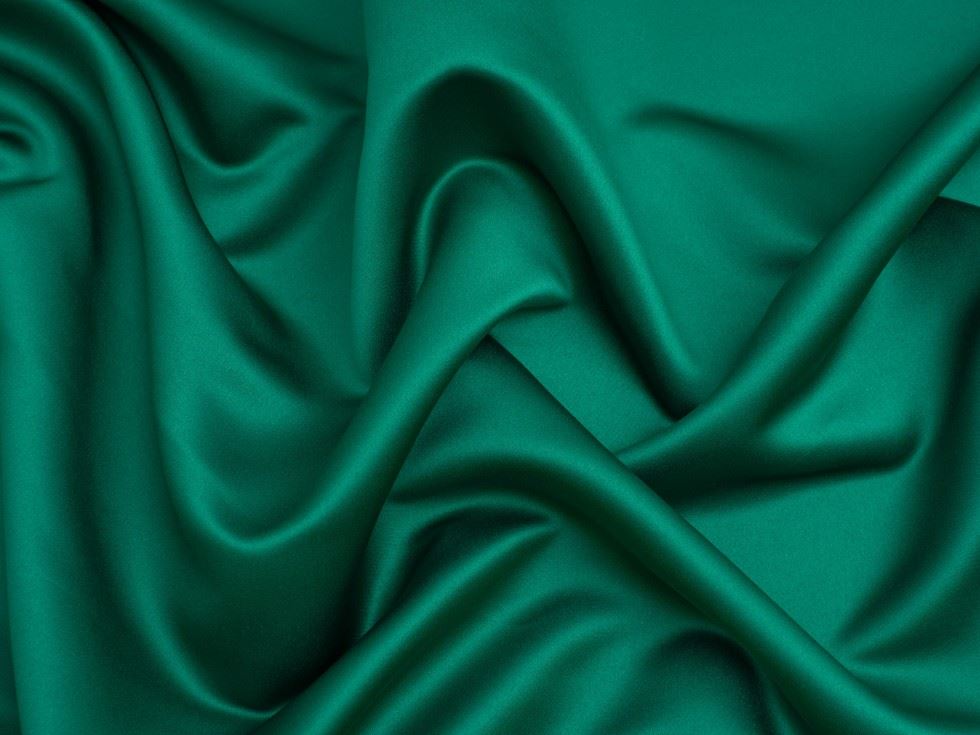 Minerva Core Range Classique Duchess Satin Fabric Jade