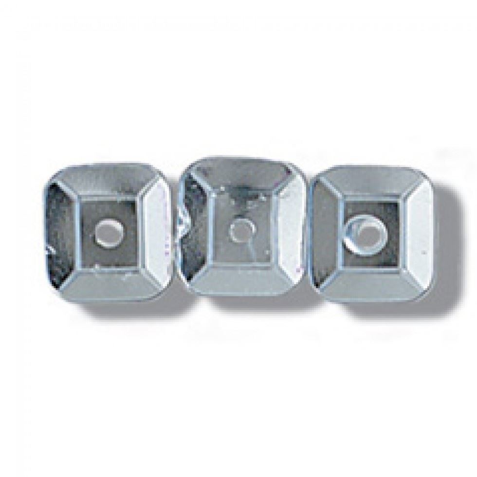 Trimits Silver Square Cup Sequins (Value Pack Of 5)
