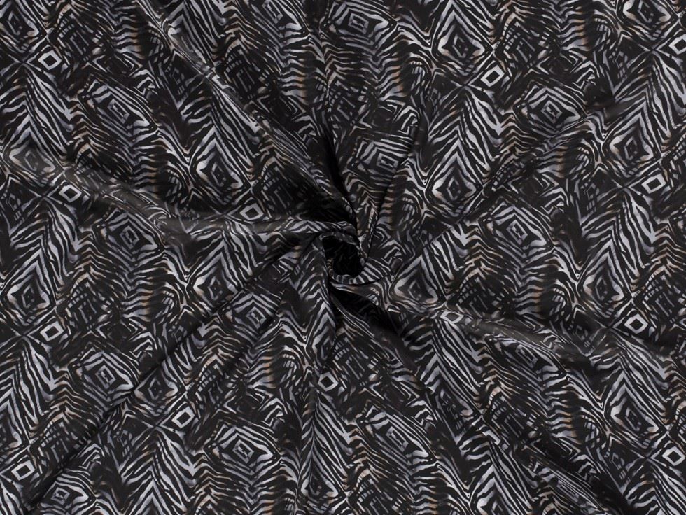 Sheer Chiffon Fabric Black
 