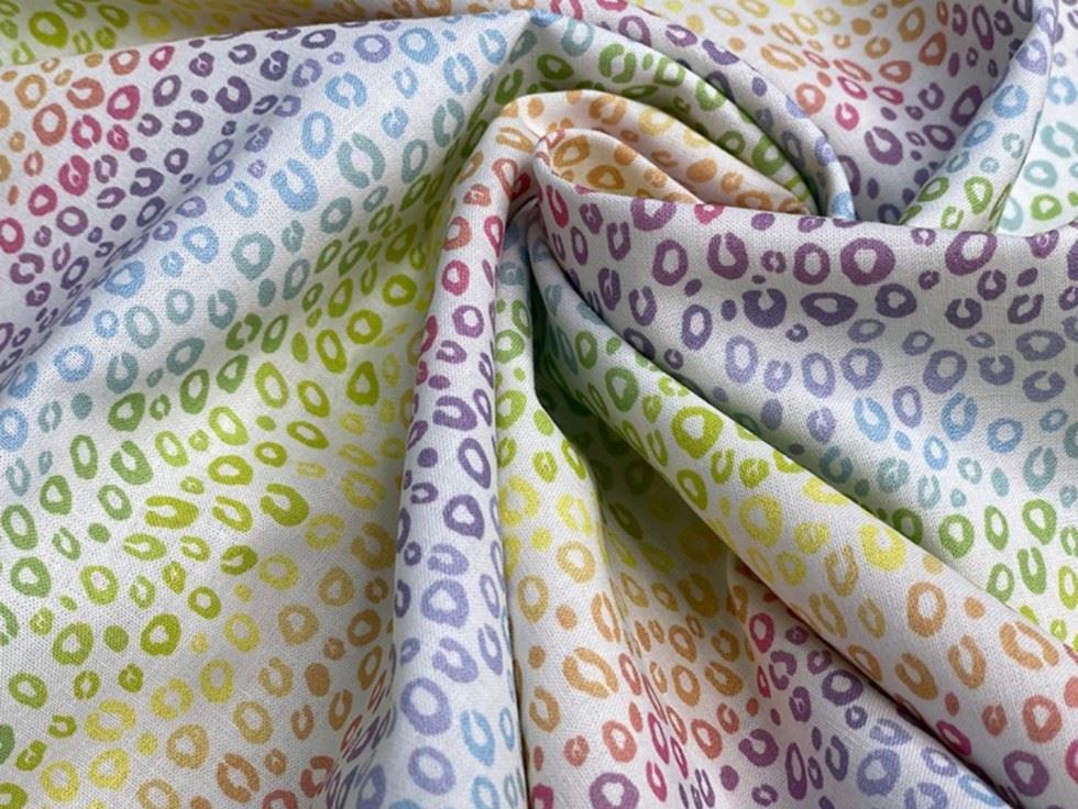 Little Johnny 100% Cotton Fabric Multicoloured
 