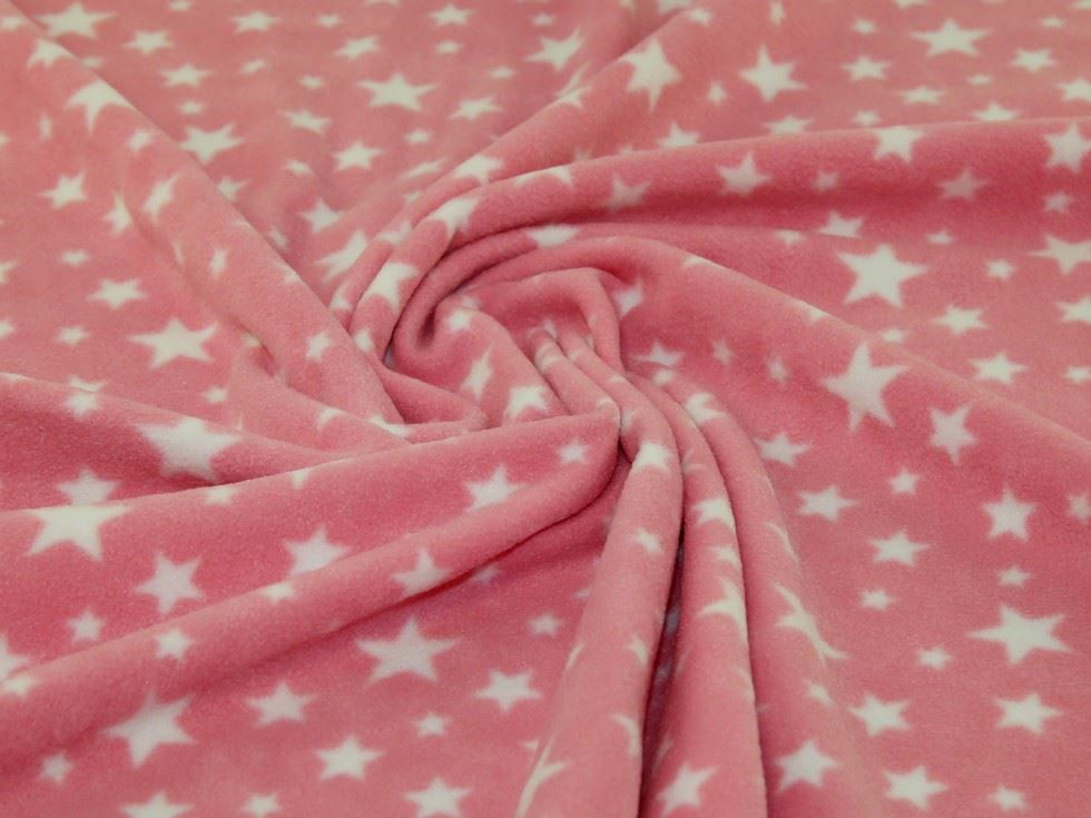 Baby Pink Polar Fleece Fabric
