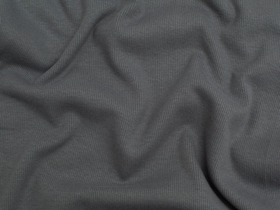 Minerva Core Range Taupe Heavy Tubular Ribbing Stretch Knit Fabric