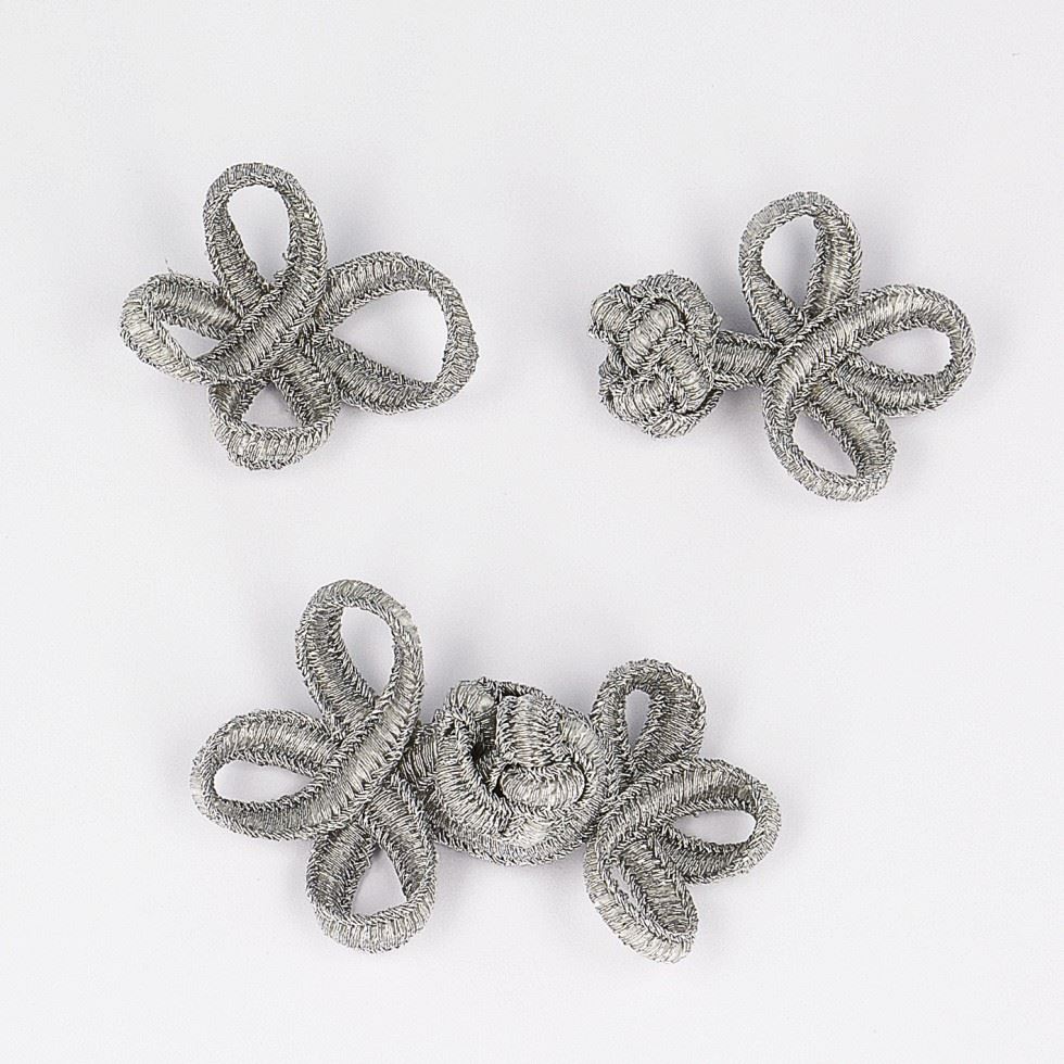 Stephanoise Frog Fasteners Silver
 