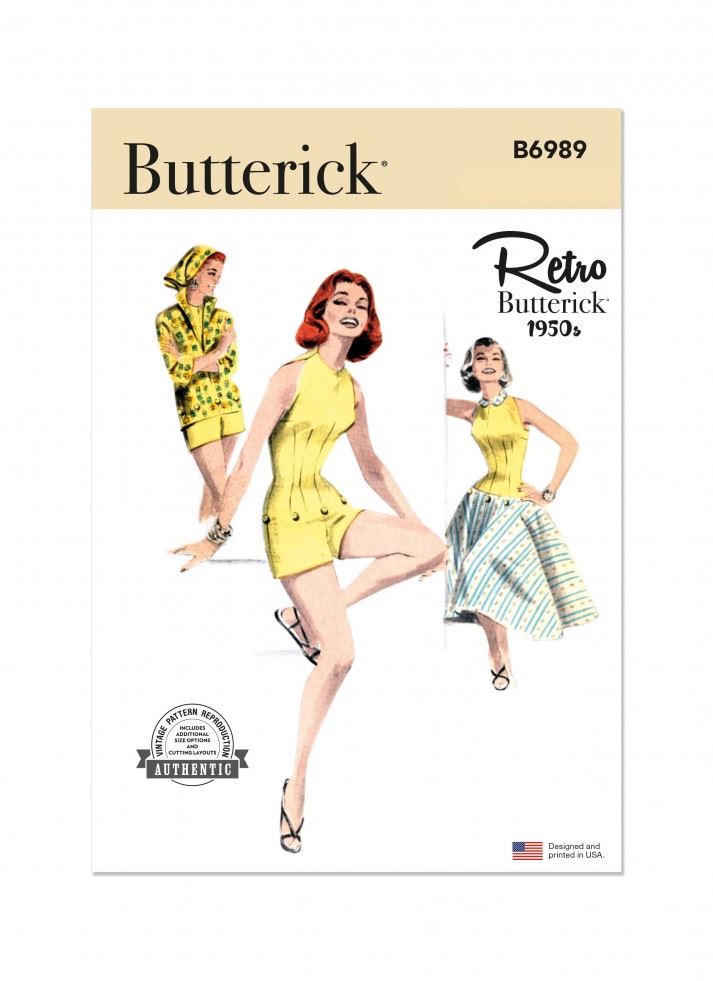 Minerva Sewing Pattern 6989 Butterick Butterick-6989-H5