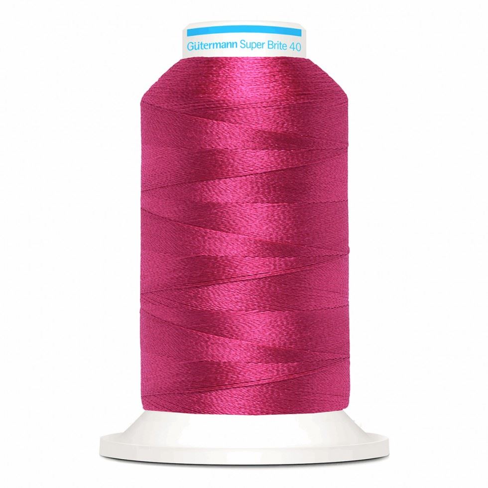 Gutermann 7706 Super Brite Polyester 40 Embroidery Thread