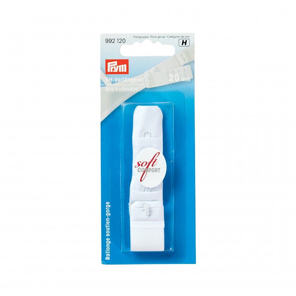 Prym Bra Extenders White
 