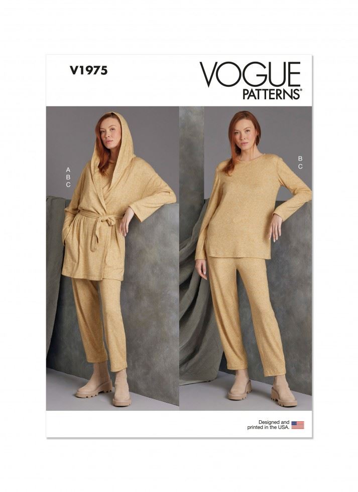 Vogue Paper Sewing Pattern 1975