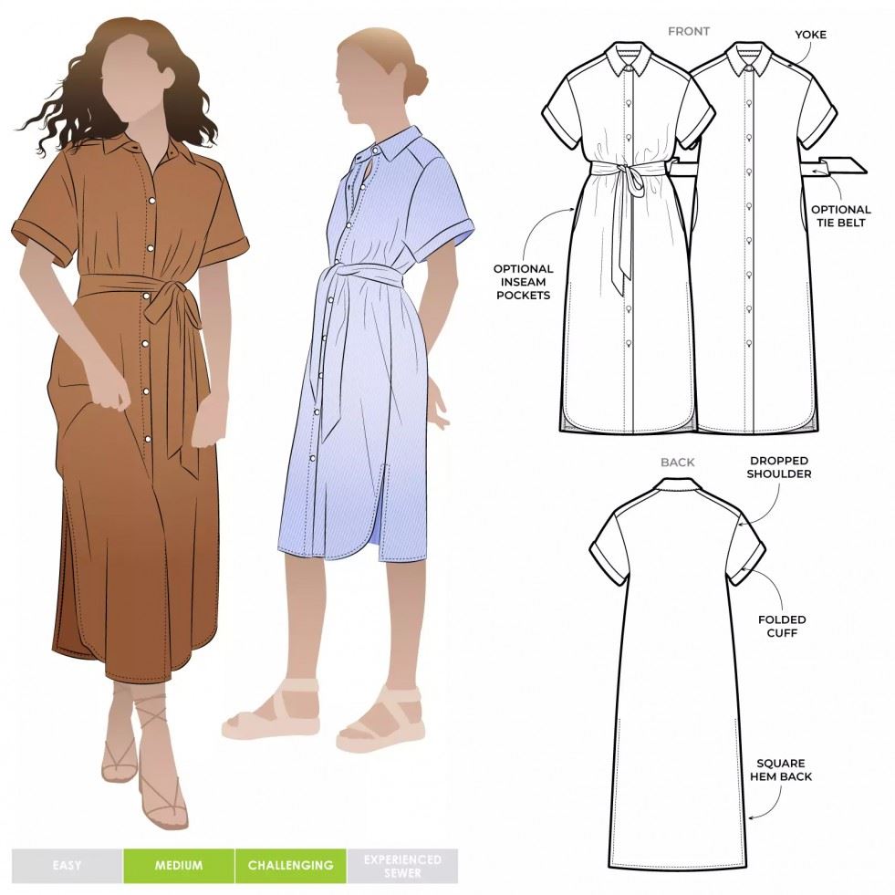 Style Arc Sewing Pattern Palmer Dress