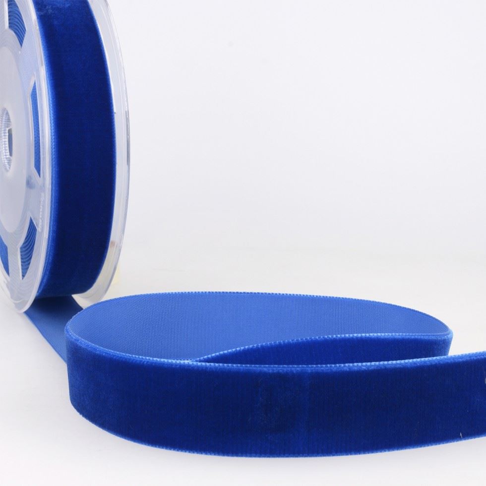 Stephanoise Velvet Ribbon Royal Blue
 