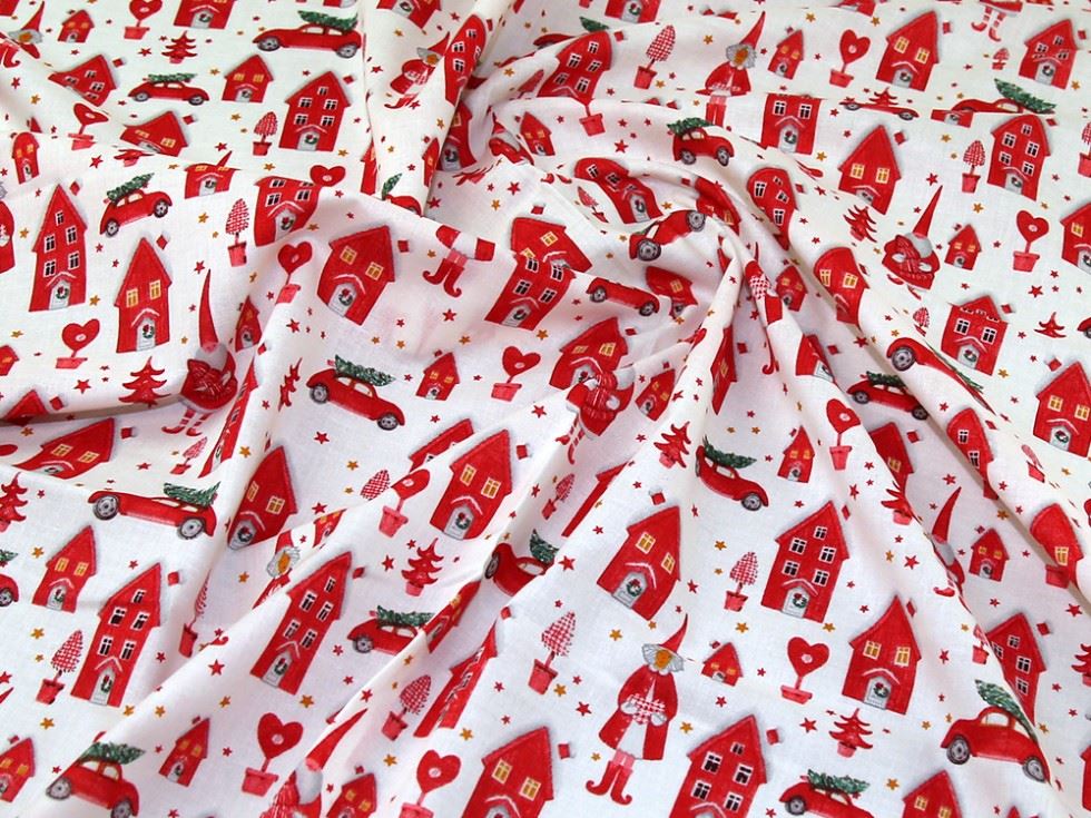 Deadstock 100% Cotton Fabric Ivory
 