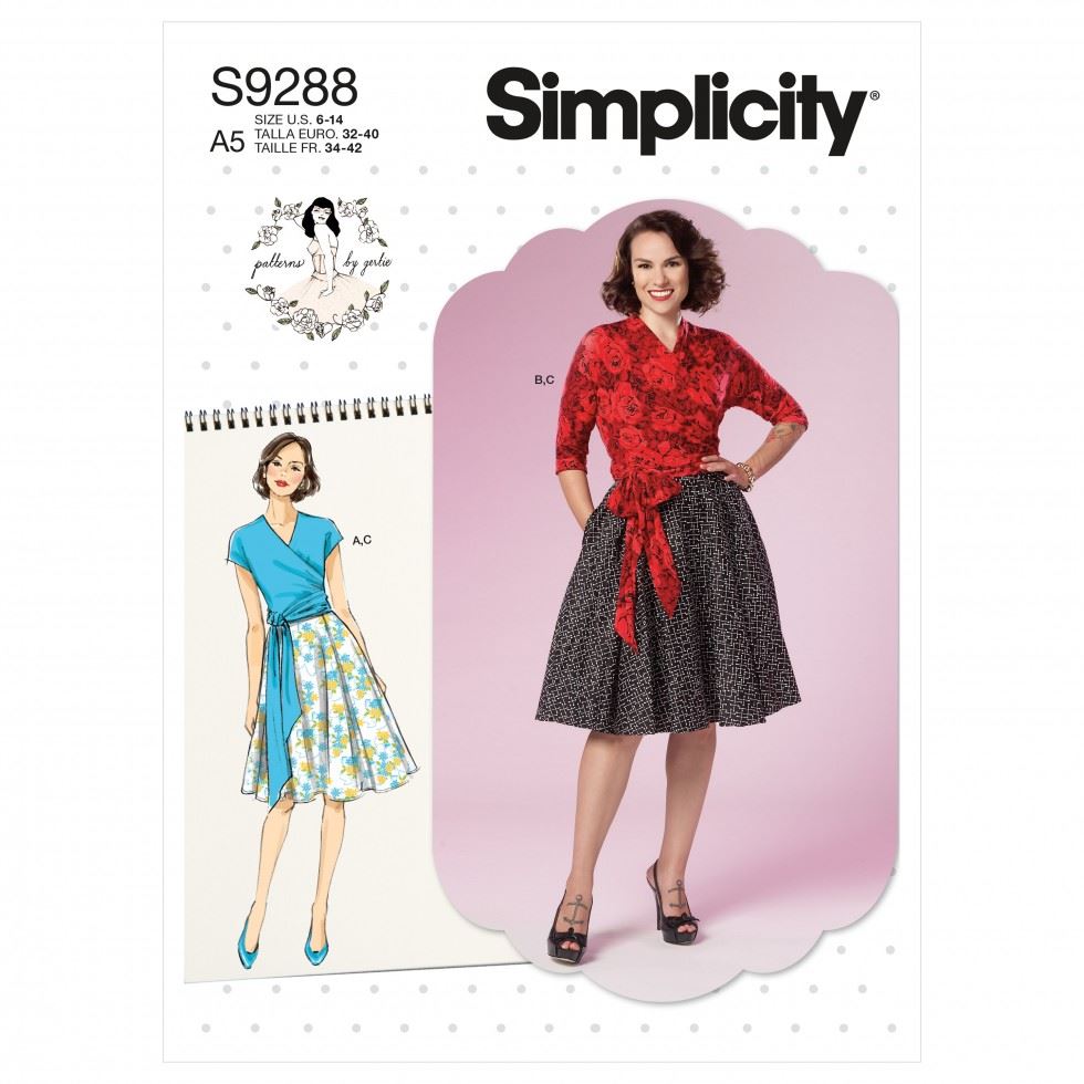 Simplicity Paper Sewing Pattern 9288
 