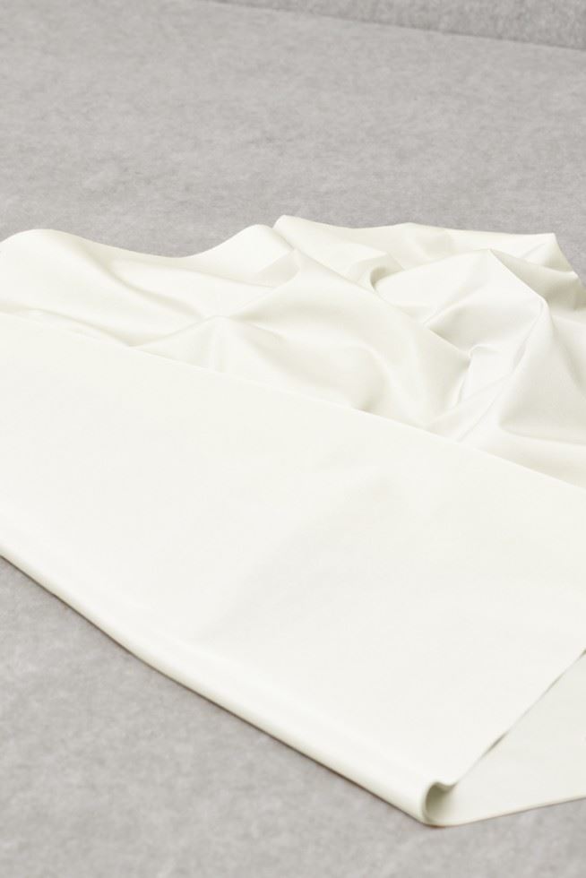 Mind The Maker Creamy White Thelma Solid Coating Fabric