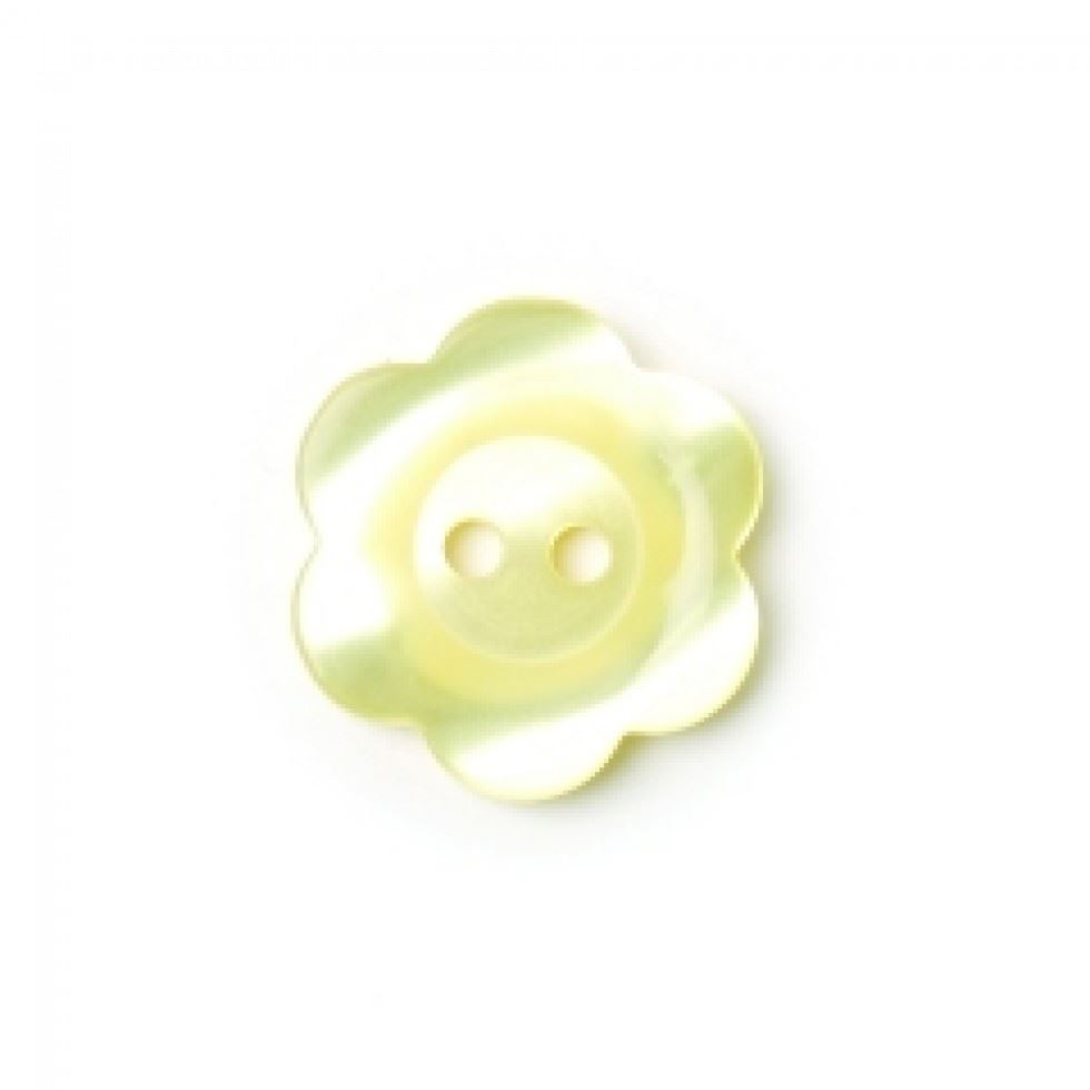 Crendon Flower Buttons (Value Pack) Yellow
 