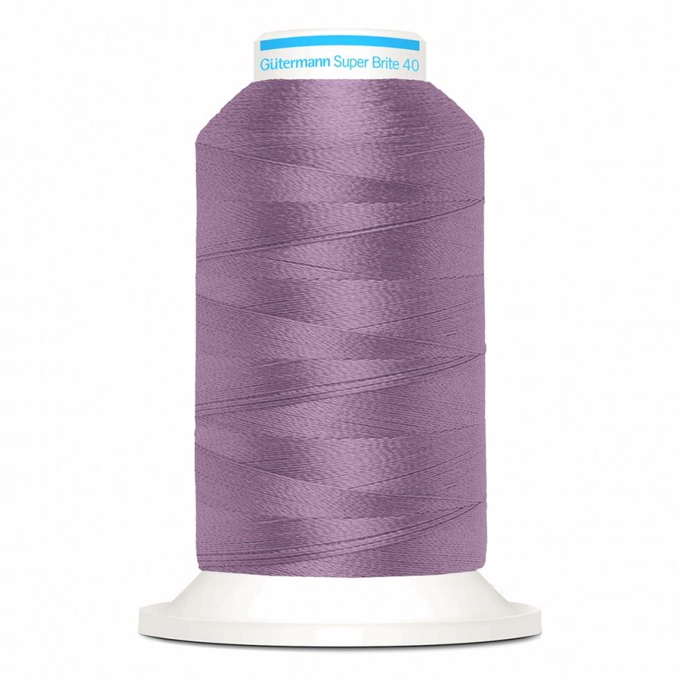 Gutermann 5722 Super Brite Polyester 40 Embroidery Thread