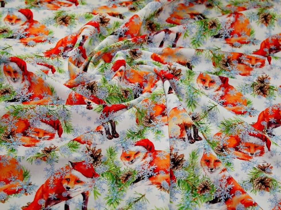 Deadstock 100% Cotton Fabric Orange
 