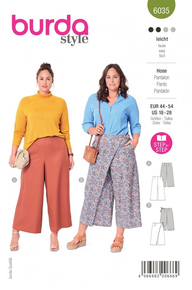 Burda Paper Sewing Pattern 6035
 