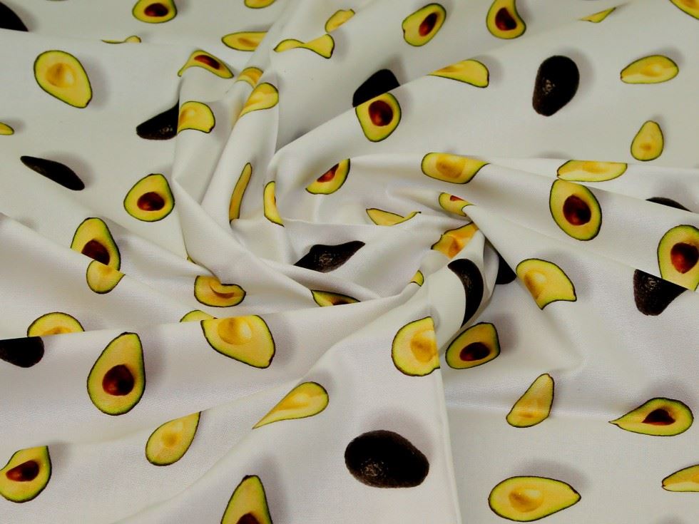 John Louden White Cotton Canvas Fabric