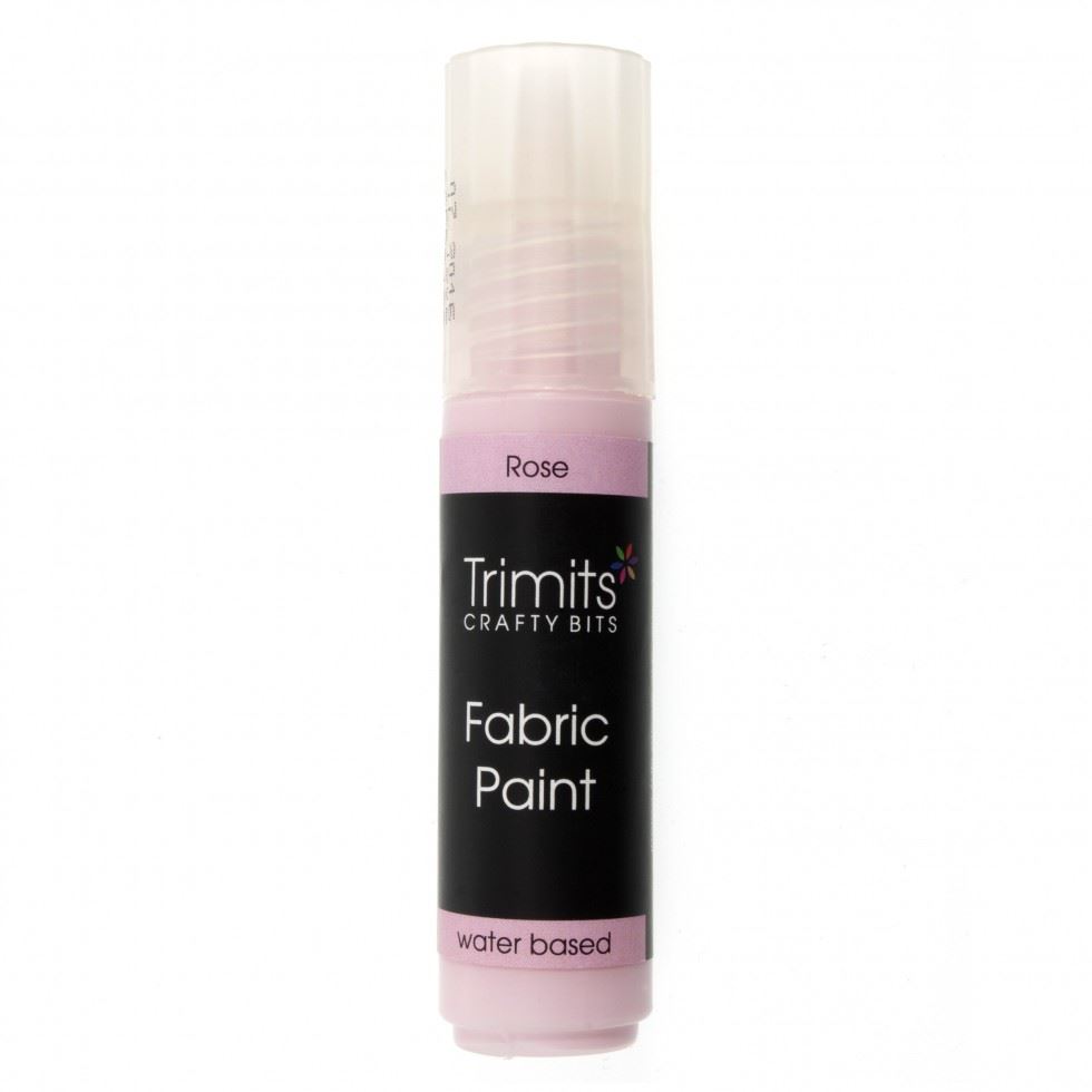 Trimits 3D Fabric Paint Pen Rose Pink