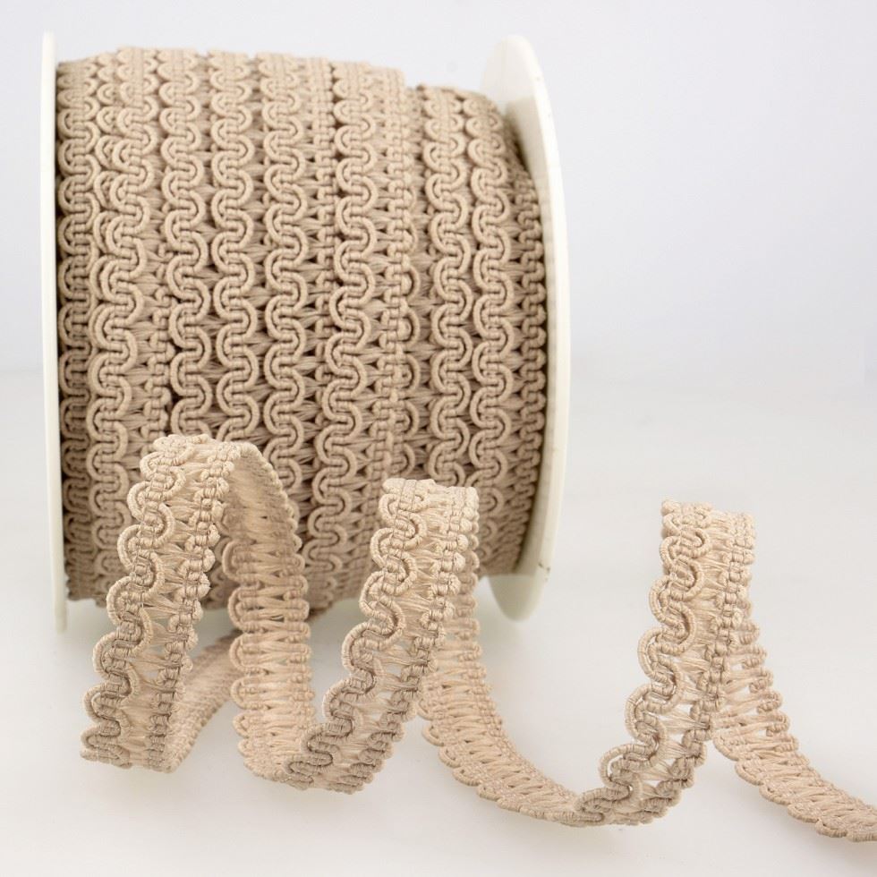 Stephanoise Rayon Braid Trim Beige