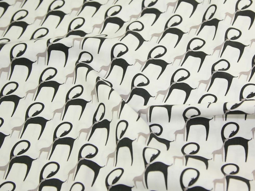 Camelot Fabrics Grey 100% Cotton Poplin Fabric