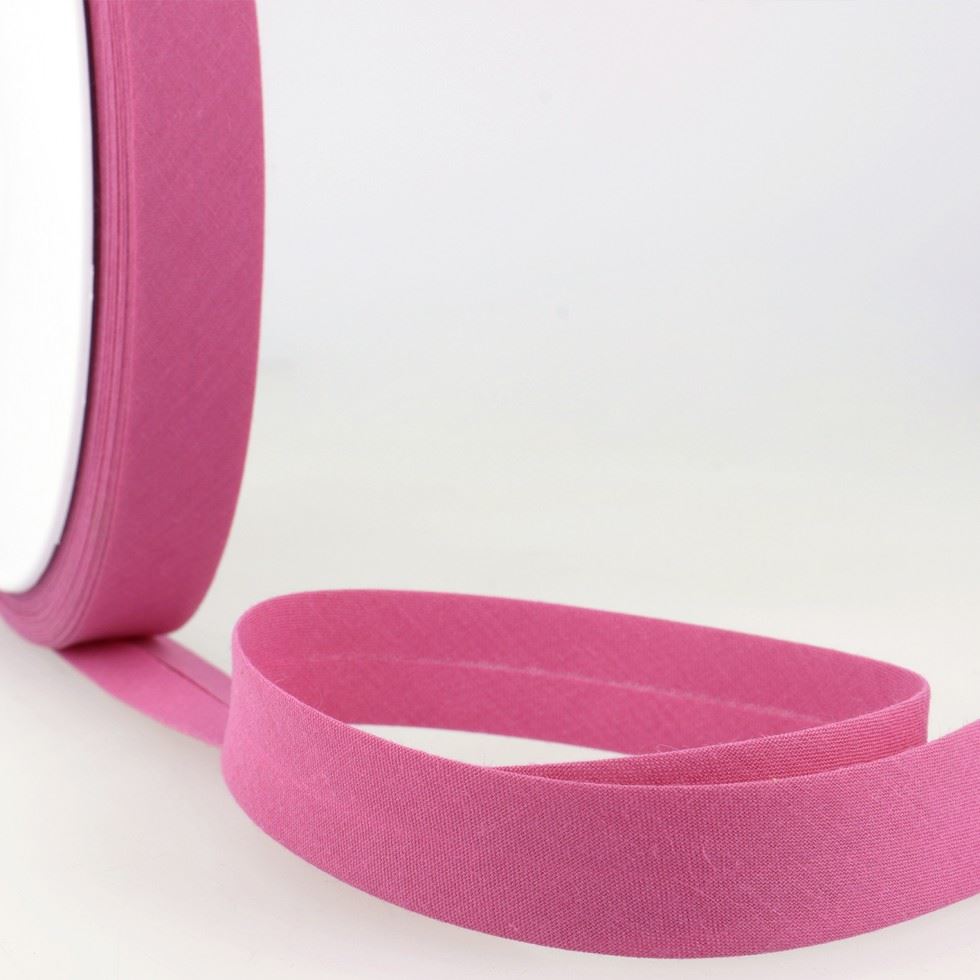 Stephanoise Polycotton Bias Binding Tape Magenta