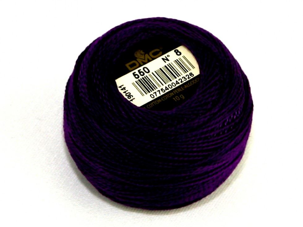 Dmc 550 Size 8 Cotton Perle Thread