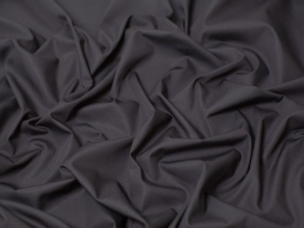 Minerva Core Range Light 100% Cotton Poplin Fabric Black
 