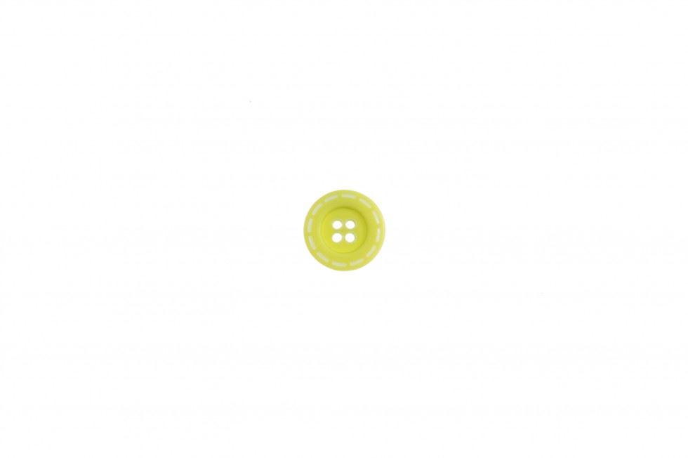 Trimits Light Green Round Stitch Buttons (Value Pack)
