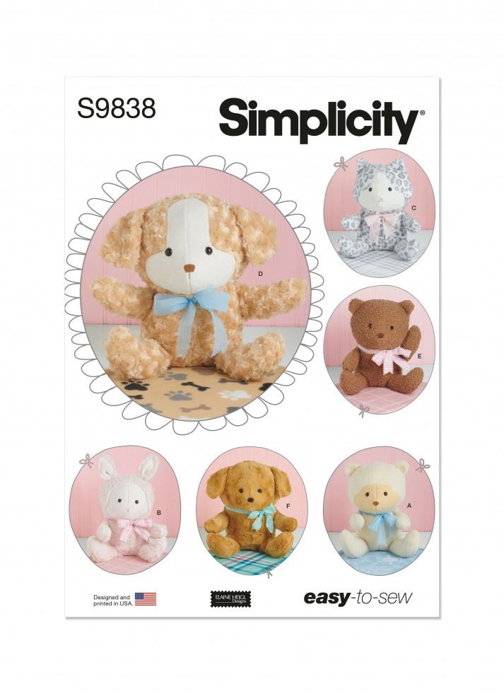 Simplicity Paper Sewing Pattern 9838
 