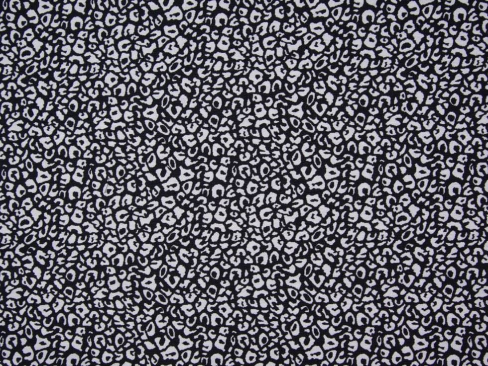 Deadstock Viscose Dobby Fabric Navy Blue
 