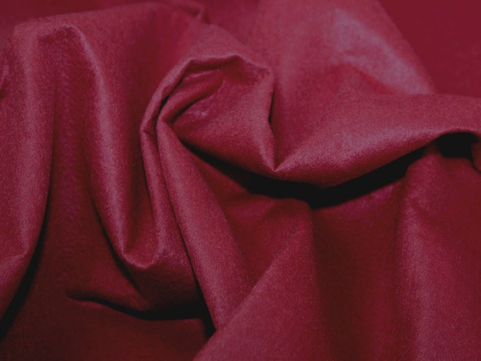 Minerva Core Range Wine Acrylic Felt Fabric Roll