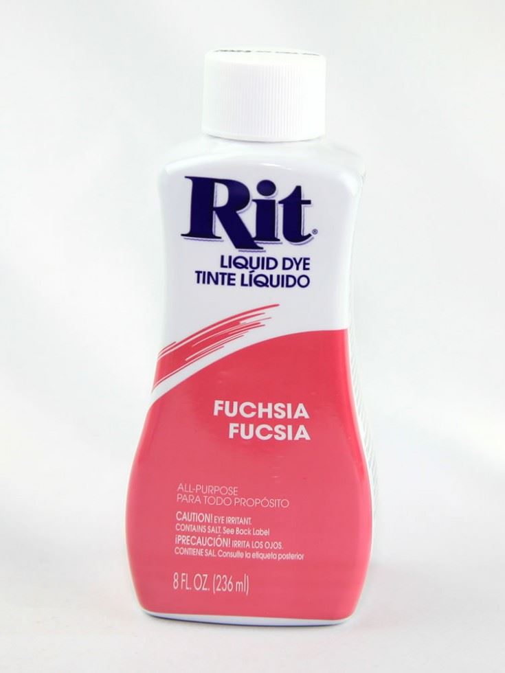 Rit Fuchsia Pink Liquid Fabric Dye