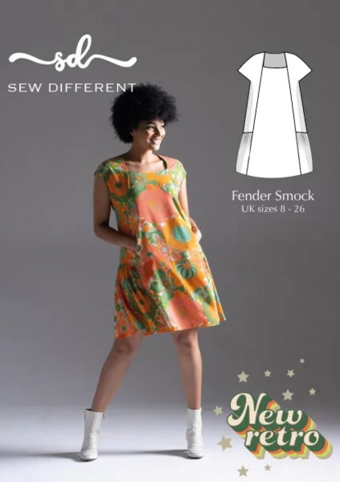 Sew Different Paper Sewing Pattern Fender Smock
 