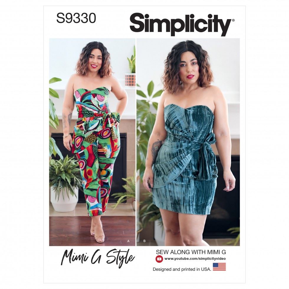 Simplicity Paper Sewing Pattern 9330
 