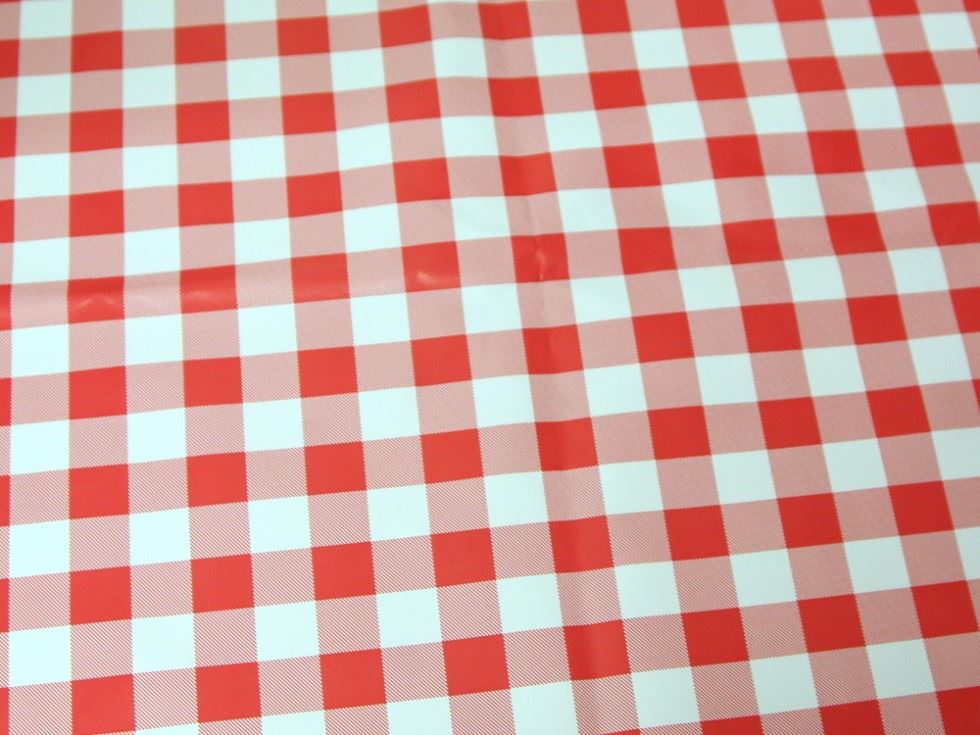 Deadstock Table Protector Fabric Red