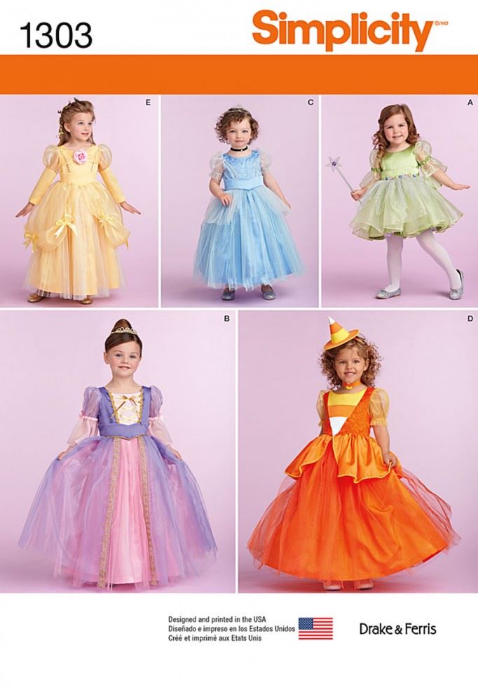 Minerva Sewing Pattern 1303 Simplicity Simplicity-1303-Aa
