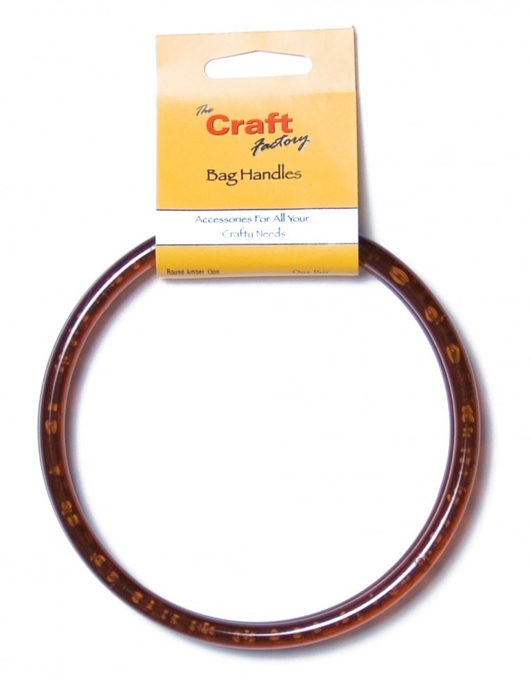 Craft Factory Bag Handles Amber