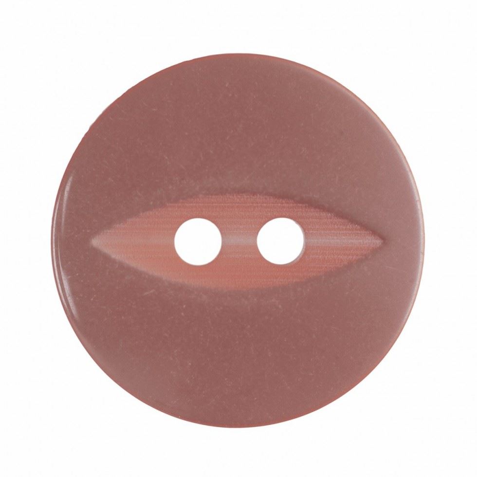 Hemline Pink Round Fish Eye Buttons