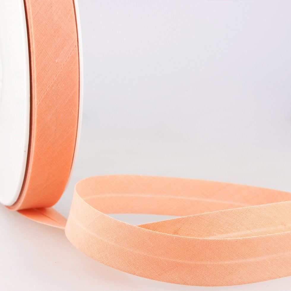 Stephanoise Polycotton Bias Binding Tape Peach
 