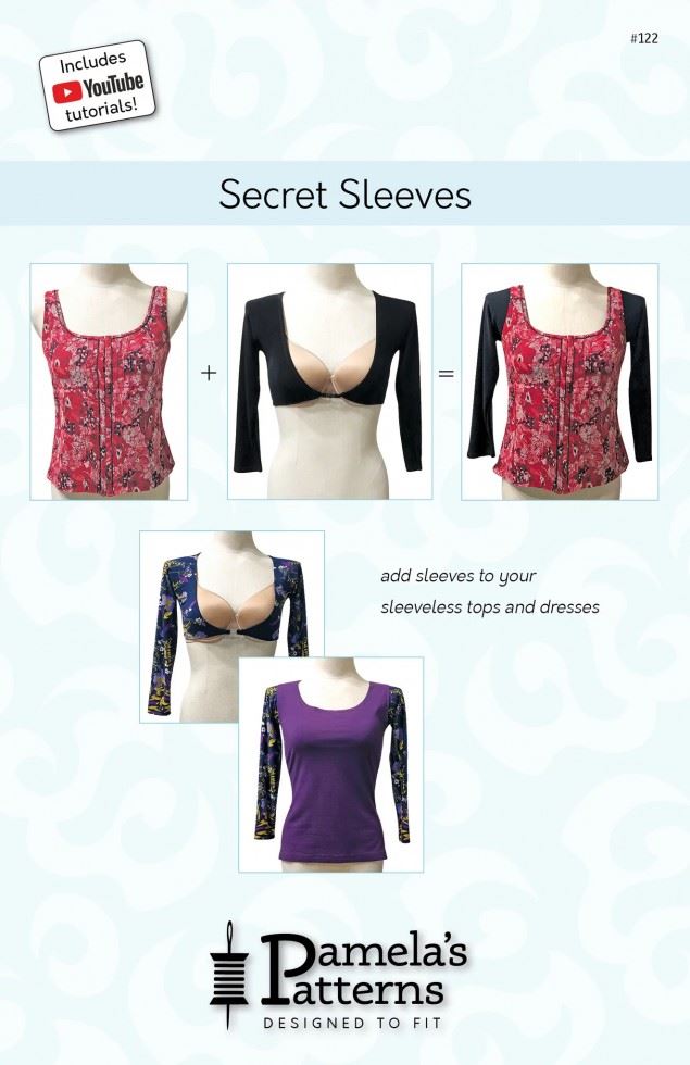 Pamelas Patterns Paper Sewing Pattern Secret Sleeves
 