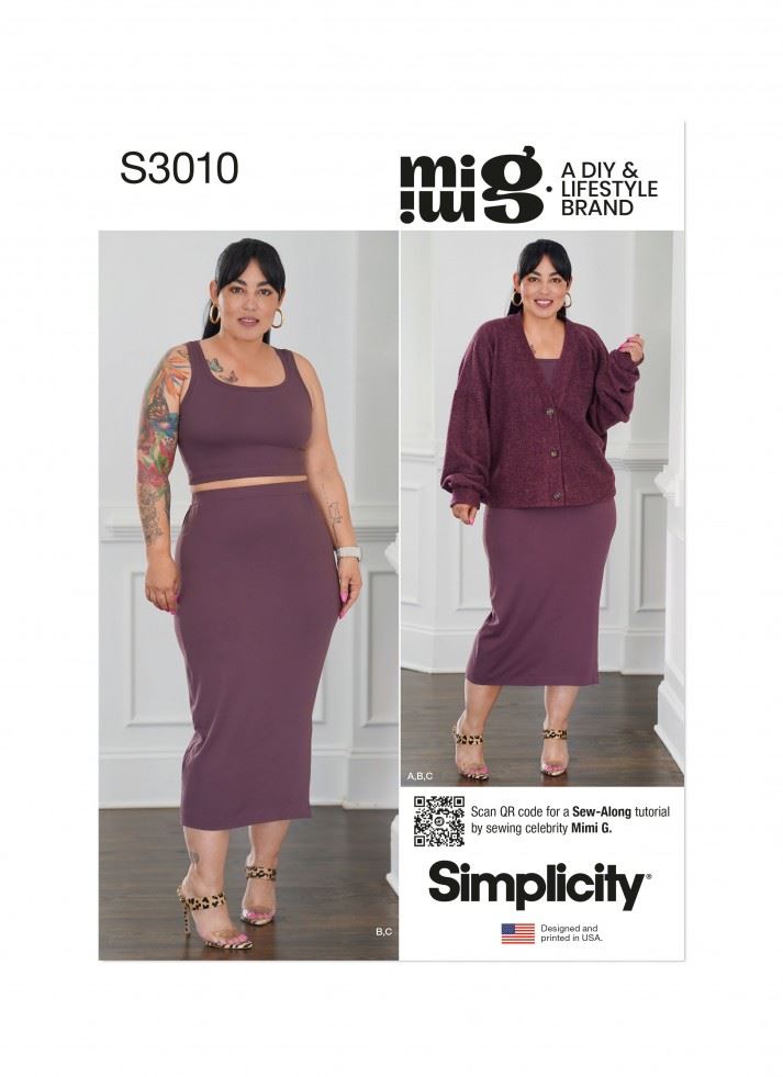 Minerva Sewing Pattern 3010 Simplicity Simplicity-3010-Y5